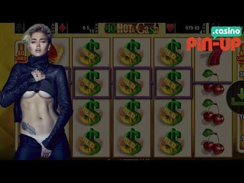 ИГРА НА СЛОТЕ 40 HOT AND CASH ОТ EGT В ПИН АП КАЗИНО