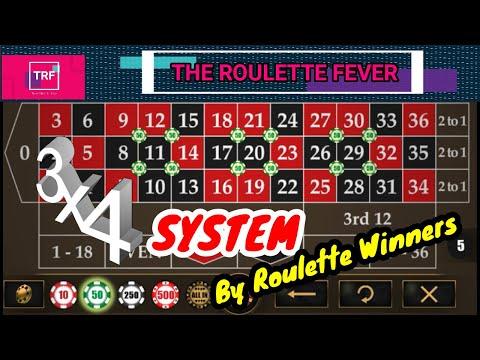 3X4 SYSTEM: The Tactic Most Used By Roulette Winners || TheRouletteFever