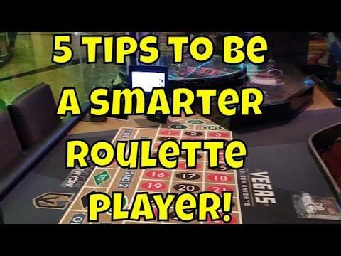 5 Tips To Be A Smarter Roulette Player