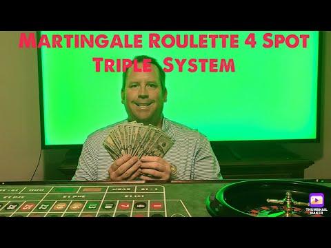 Martingale Roulette 4 Spot Triple System(The Roulette Master)