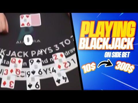 PLAYING BLACKJACK ON SIDEBET & GOT AMAZING RUN FROM 1x -30x #blackjack