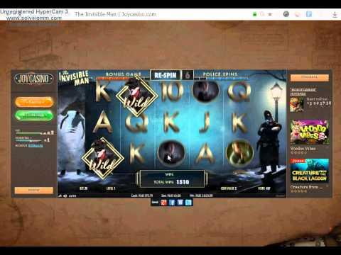 Слот  Invisible Man в казино Joycasino часть 2