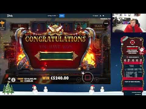 Stake Slots SUPER WIN! Fury Of Odin Megaways!