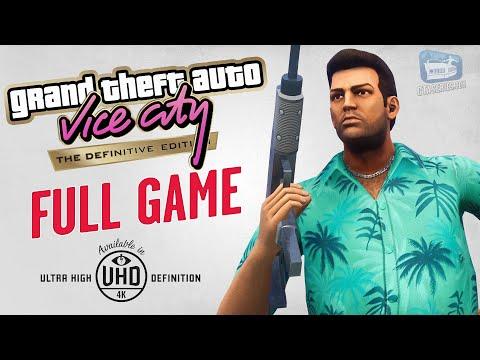 GTA Vice City The Definitive Edition - Full Game Walkthrough In 4K