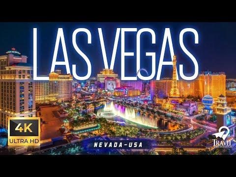 LAS VEGAS STRIP NIGHTLIFE In 4K ULTRA HD HDR (60 FPS) | NEVADA USA City Tour