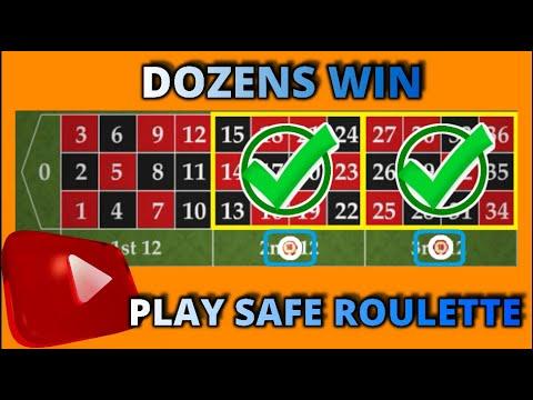 Play Safe Roulette | Casino System To Win With Dozens