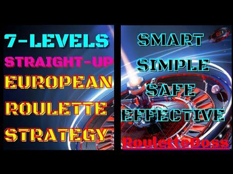 7 Levels Straight Up Roulette Strategy | Roulette Boss