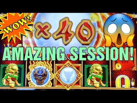 Amazing Session! On 5 Dragons Pearl. I Love This Slot Machine Now #shinobislots