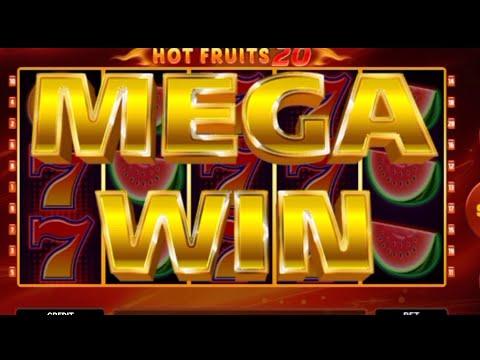 HOT FRUITS 20 MEGA WIN / SLOT MEGA WIN AFTER NICE WIN 