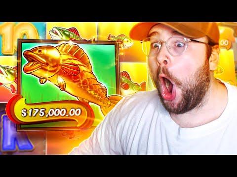 I JUST GOT MY RECORD WIN ON THE NEW BIG BASS SPLASH SLOT... (WTF)