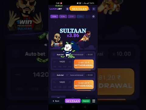 Lucky Jet Game Rocket Queen Game Time In YouTube History | 22 Thousand Win | Rocket Queen Lucky Jet