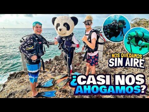 ¡BUCEAMOS POR PRIMERA VEZ Y CASI ME AHOGO! - Yolo Aventuras