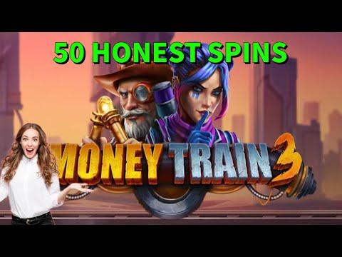 50 MONEY TRAIN 3 SPINS! PROFIT? #stake #slots