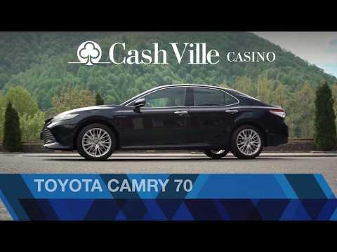 6 октября розыгрыш Toyota Camry 70 в казино CashVille