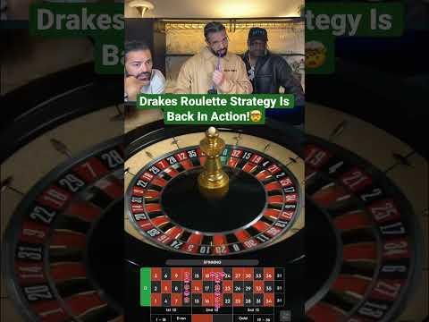 Drakes Roulette Strategy Is Back In Action! #drake #roulette #strategy #maxwin #casino #bigwin