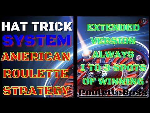 Hat Trick System | American Roulette Wheel (Extended Version) | Roulette Boss