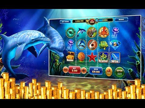 Игровой автомат Dolphin Treasure в казино Эльдорадо