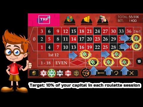 Target: 10% Of Your Capital In Each Roulette Session.