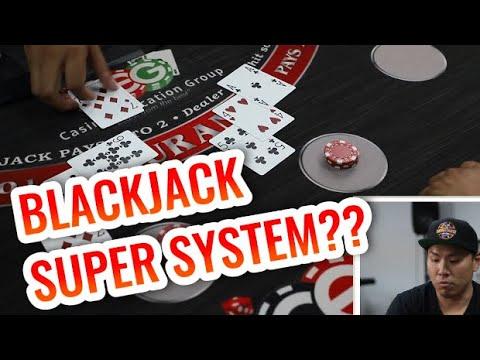 SUPER SYSTEM For BLACKJACK?? Testing 1324 Blackjack Betting System