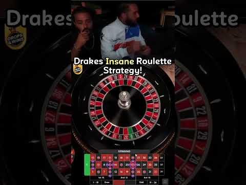 Drake Has An INSANE Roulette Strategy! #drake #roulette #gambling #casino #bigwin #maxwin