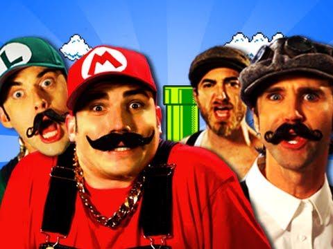 Mario Bros Vs Wright Bros. Epic Rap Battles Of History.