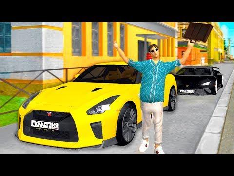 AMAZING RP CRMP - ВОТ ЭТО УДАЧА! ПОДНЯЛ МНОГО ДЕНЕГ В КАЗИНО! КАТАЮСЬ НА NISSAN GTR! 