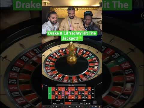 Drake & Lil Yachty Hit The Jackpot On Roulette! #drake #lilyachty #roulette #casino #maxwin #bigwin