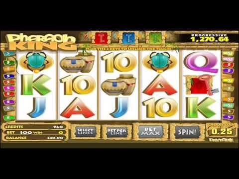 PHARAON KING +BONUS GAME! +WIN! Online Free Slot SLOTSCOCKTAIL Betsoft