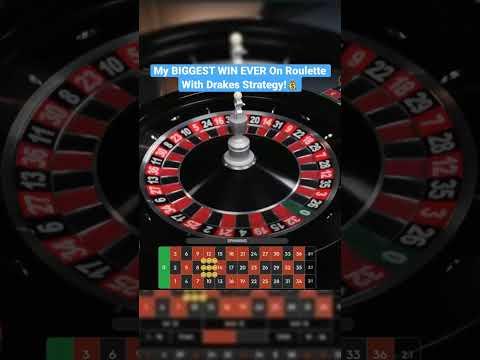 My Biggest Win Ever On Roulette With Drakes Strategy! #drake #roulette #bigwin #casino #maxwin