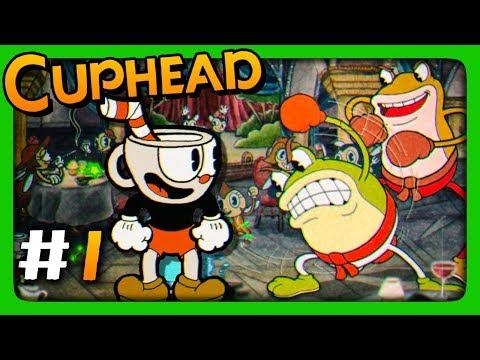 Cuphead Прохождение #1 ✅ ЗЛЫЕ ОВОЩИ | ЛЯГУШКИ БОКСЕРЫ