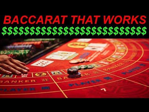 BACCARAT STRATEGY THAT WORKS