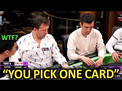 Billionaire Stanley Tang Attempts $150,000 River Bluff Vs TONY G