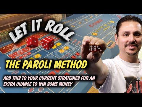 Craps Strategy - THE PAROLI METHOD To Try To Win At Craps - $5, $10, $15 OR $25 TABLE.