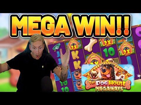 MEGA WIN!!!! DOG HOUSE 2 MEGAWAYS BIG WIN - EXCLUSIVE Casino Slot From Casinodaddy LIVE STREAM