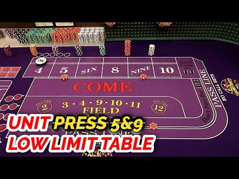 UNIT PRESSING 5&9 LOW LIMIT TABLE - SHORT