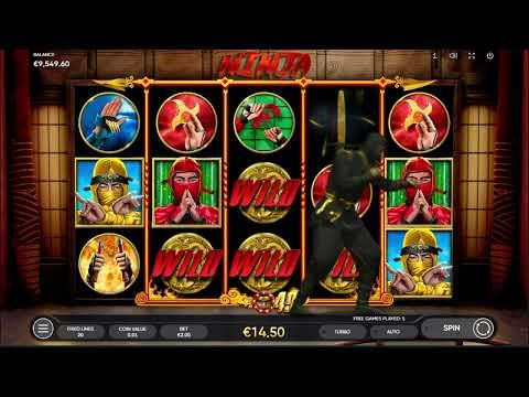 Ninja Big Win Jackpot! New Slot By Endorphina