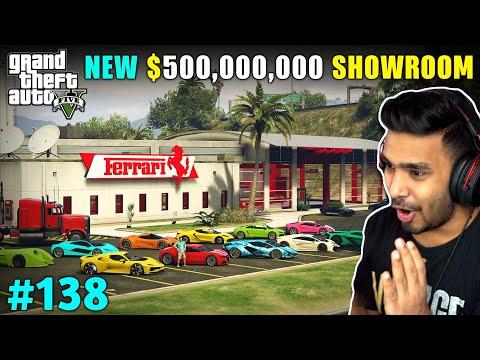 MICHAEL'S NEW CAR SHOWROOM | GTA V GAMEPLAY #138