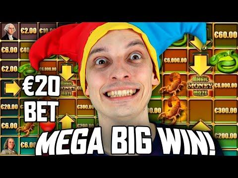 MY BIGGEST WIN On MAGIC MONEY MAZE SLOT