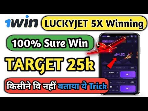 1Win Lucky Jet Game Trick !! Lucky Jet Game 25k Win !! Aviator Game Winning Trick 