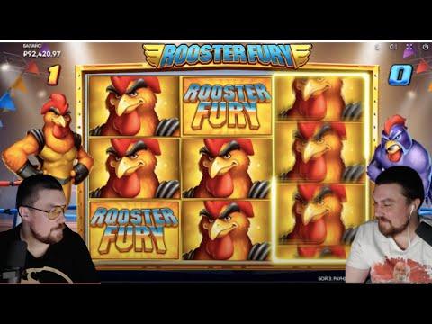 МАЗИК ПРОХОДИТ ВСЮ БОНУСКУ В СЛОТЕ ROOSTER FURY! БОНУСКА В КАЗИНО