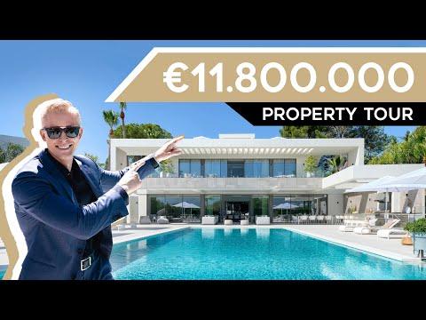 Inside A €11.800.000! Modern LUXURY HOUSE In Marbella | Drumelia House Tour #2