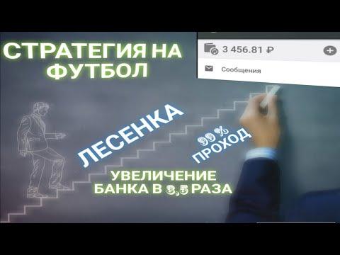 СТРАТЕГИЯ СТАВОК НА ФУТБОЛ, СТРАТЕГИЯ ЛЕСЕНКА, СТРАТЕГИЯ НА МИНИМАЛЬНЫЕ КОЭФФИЦИЕНТЫ, СТРАТЕГИЯ ТМ.