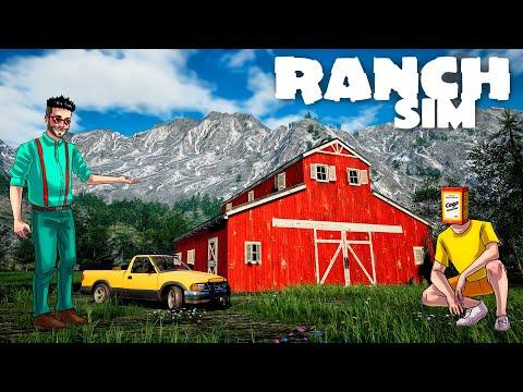 ТЕПЕРЬ У НАС НАСТОЯЩЕЕ РАНЧО! ПОСТРОИЛИ АМБАР ДЛЯ ЖИВОТНЫХ В RANCH SIMULATOR