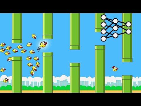 Нейросеть УНИЧТОЖИЛА Flappy Bird [Перевод Code Bullet]