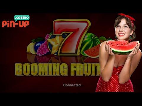 АРБУЗЫ ТАЩАТ НА СЛОТЕ BOOMING FRUITS 40 В ПИН АП КАЗИНО