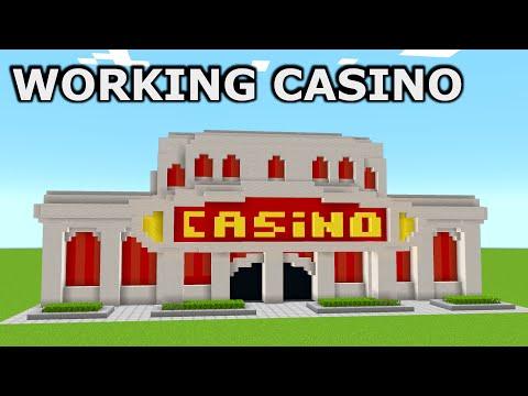 Minecraft: How To Make A Working Casino! (easy)