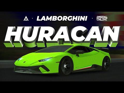 УЛЬТРАИМБА на НИТРО! Обзор Lamborghini Huracan Амазинг РП