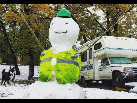 RV Life: Fargo, FLOOD Evacuation, ROUGH Beet Harvest, WINTER RVING