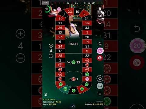 ROULETTE 3 2 1 KESTİK (UFAKTAN RESİTAL) #roulette #casino