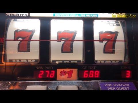 BIG WIN★BLAZING SEVENS $1 Slot Machine - 3 Reel Slot - Max Bet, Pechanga Casino